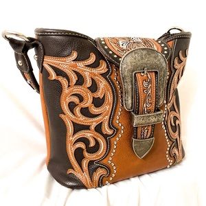 Leather Montana West Purse- Concealed Carry